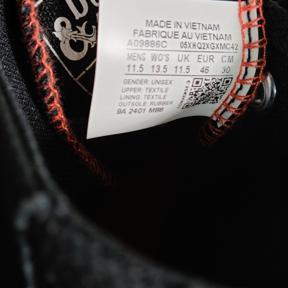 Converse Chuck Taylor All Star 70 Hi Dungeons & Dragons Scales Men 11 NEW - Picture 6 of 6